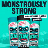 Beast pedal bin bags drawstring 30L - British product