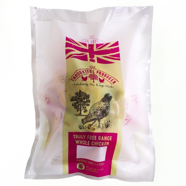 Thoughtful Producer free range whole chicken with pop-up timer 2.3kg (British brand)