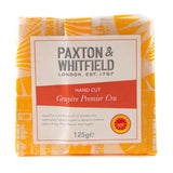 Paxton & Whitfield Gruyere Premier Cru cheese 125g, imported from the UK
