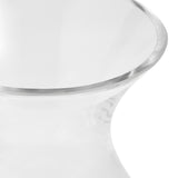 M&S small glass flower vase 12x16.5cm, imported from the UK
