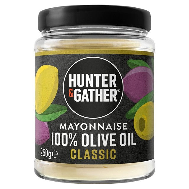 Hunter & Gather olive oil mayonnaise 250g, UK version