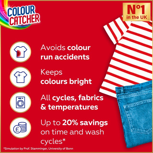 Dylon Colour Catcher 40 Sheets - British product