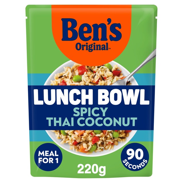 Ben's Original Spicy Thai lunch bowl 220g - British product