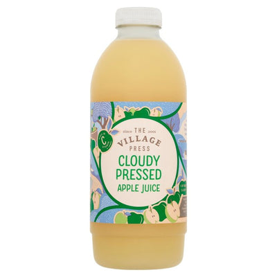The Village Press Cloudy Apple Juice Fruit Juice 1L