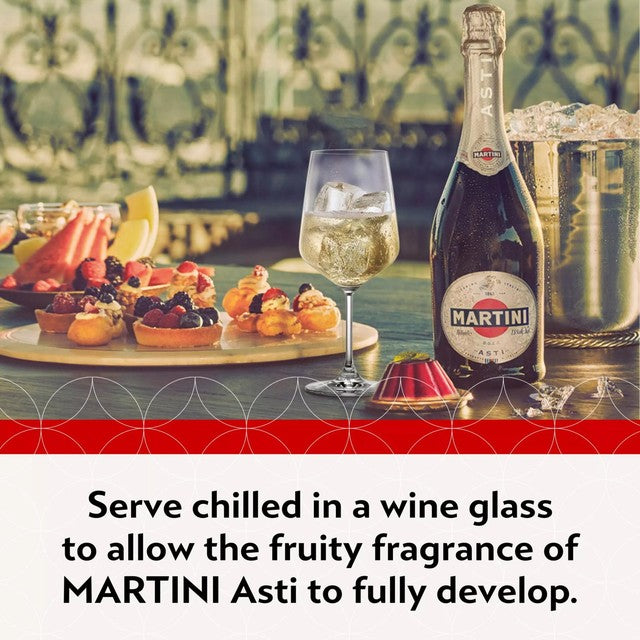 Martini Asti Italian sparkling wine 75cl - British product