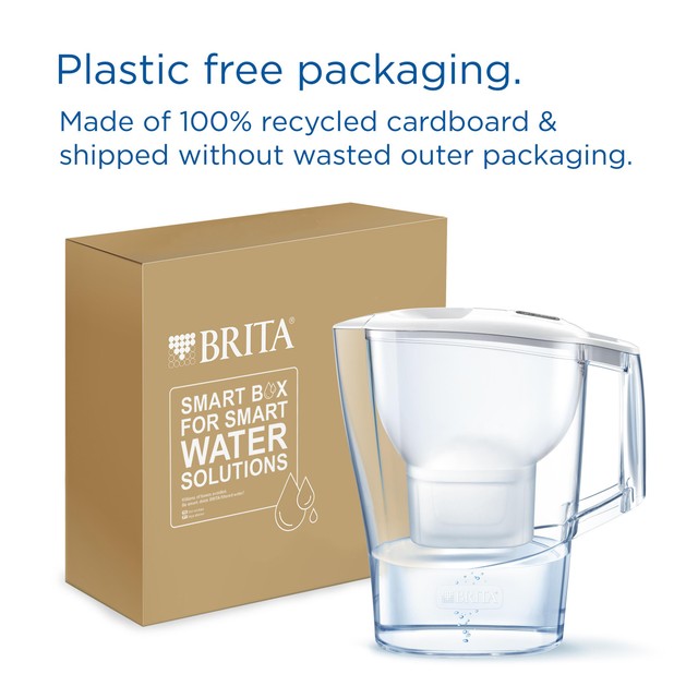 Brita Aluna water filter jug white 2.4L - British product