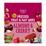 M&S Almond & Cherry Cereal Bars 140g, imported from the UK