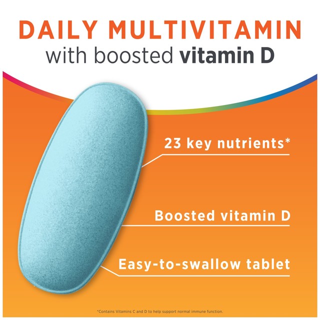 Centrum Vitamin D Boost multivitamin supplement 30 tablets - British product