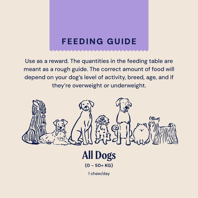 Pooch and Mutt Calming Fish Hide Chews
