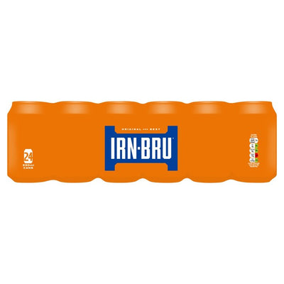 Irn-Bru Original Sparkling Flavoured Soft Drink 24 x 330ml