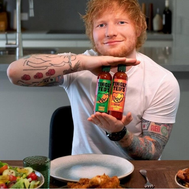 Tingly Ted's XXXtra Tingly hot sauce 265g (British brand)