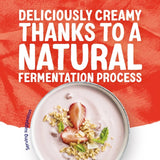 Alpro strawberry dairy-free soya yoghurt alternative 500g - British product