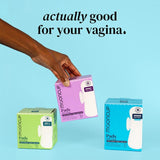 Mooncup Medium Day period pads 10 pack, imported from the UK