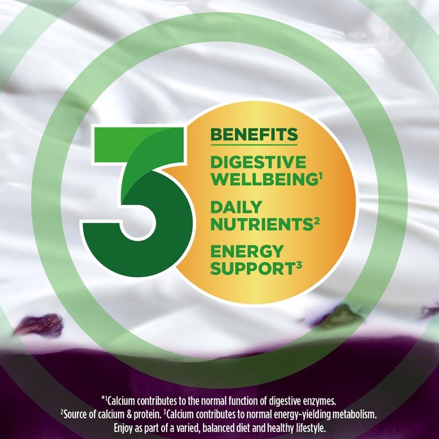 Activia Blueberry Acai fruit yogurt 4 x 120g - British product