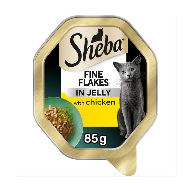 Sheba Cat Tray Chicken in Jelly 85g (British brand)