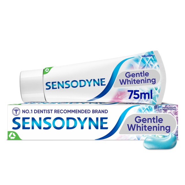 Sensodyne gentle whitening sensitive toothpaste 75ml (British brand)