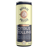 Bombay Sapphire Citron Pressé gin cocktail lemon 250ml, UK version
