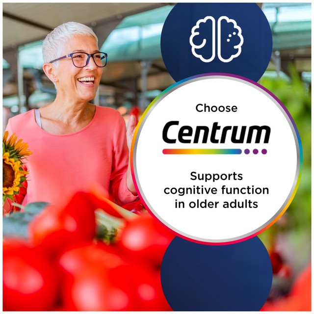 Centrum Advance 50+ multivitamin tablets 180s - British product