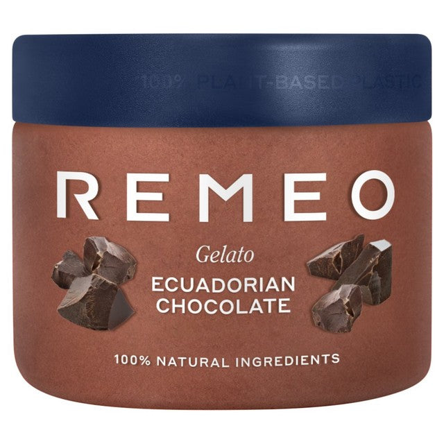 Remeo Ecuadorian Chocolate Gelato 462ml, imported from the UK