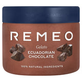 Remeo Ecuadorian Chocolate Gelato 462ml, imported from the UK