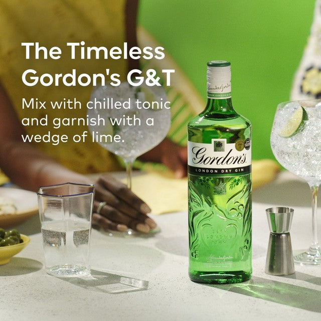 Gordon's London Dry Gin 70cl Original bottle, UK version