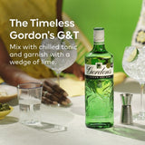 Gordon's London Dry Gin 70cl Original bottle, UK version