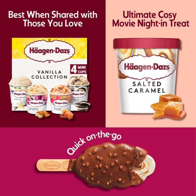 Häagen-Dazs salted caramel ice cream 460ml, UK version