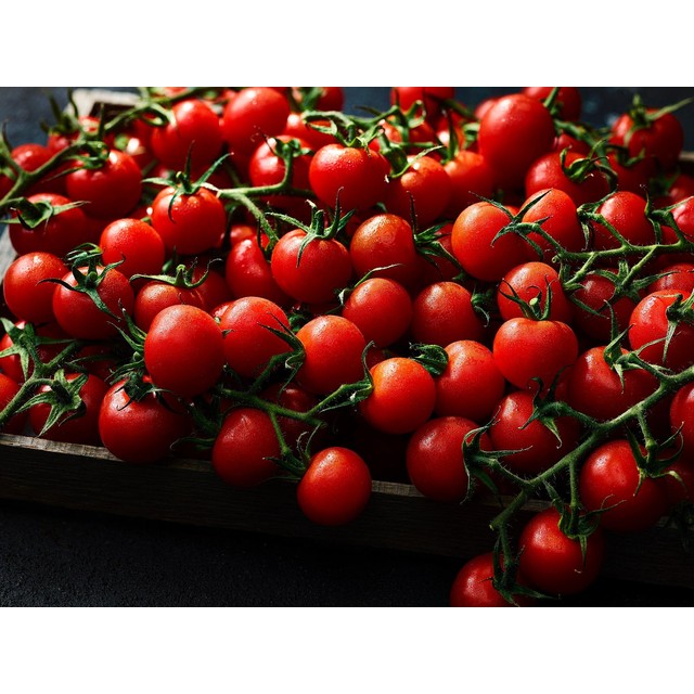 M&S Piccolini vine tomatoes 360g, imported from the UK