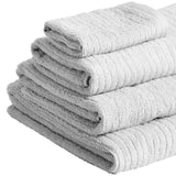 M&S Cotton Bath Sheet Silver Grey, imported from the UK