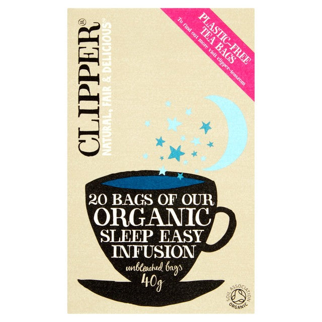 Clipper Sleep Easy Infusion herbal tea bags 20 bags - British product
