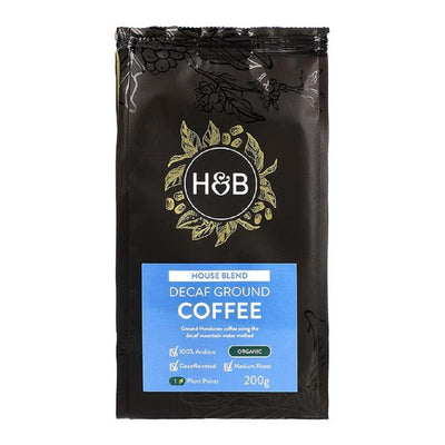 Holland & Barrett House Blend Decaffeinated Ground Coffee 200g