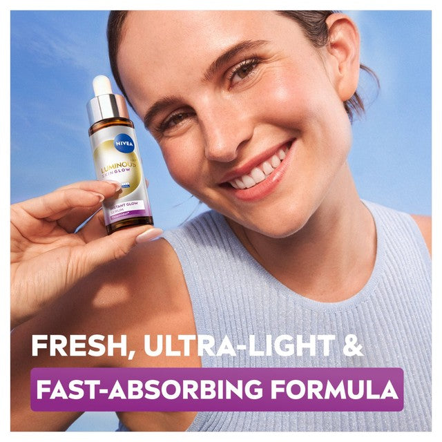 Nivea Luminous 630 Skin Glow Serum 30ml, imported from the UK
