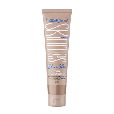 Skinnies Sheer Glow SPF50 Tinted Sunscreen Bronze 50ml