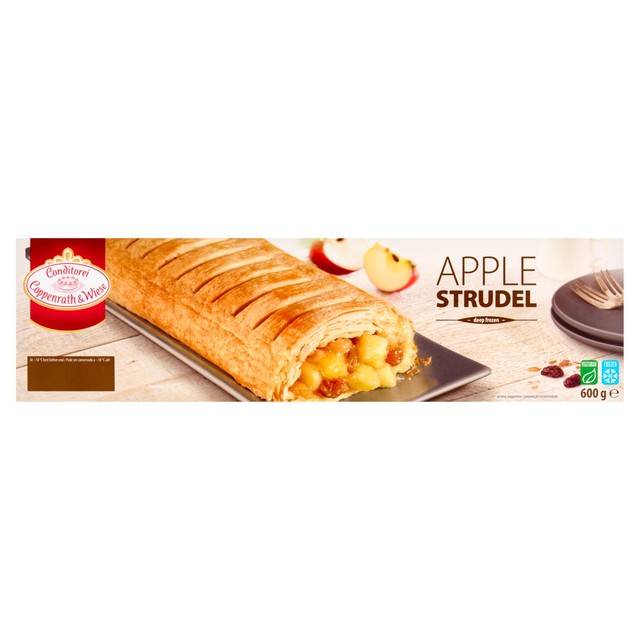 Coppenrath & Wiese frozen apple strudel 600g - British product