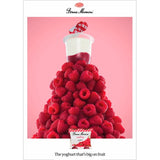Bonne Maman raspberry yoghurt 4 x 115g pots - British product
