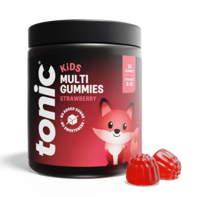 Tonic Health kids strawberry multivitamin gummy 30 gummies (British brand)
