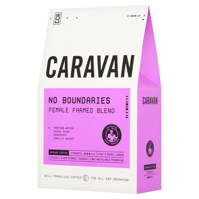 Caravan Coffee No Boundaries ground coffee 200g - British product