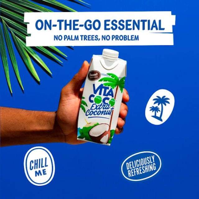 Vita Coco extra coconut water multipack 12 x 330ml (British brand)