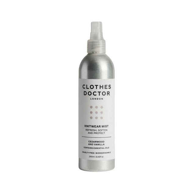 Clothes Doctor Knitwear Mist Cedarwood & Vanilla 250ml - British product