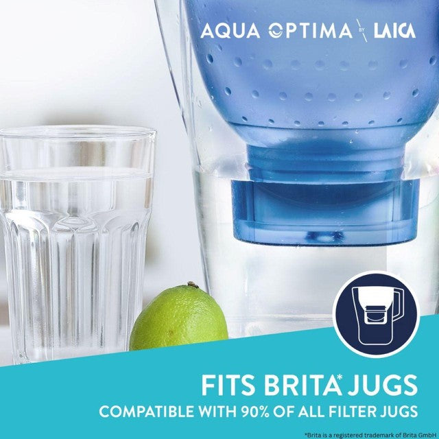 Aqua Optima Evolve+ Advance water filter cartridges 3 pack - British product
