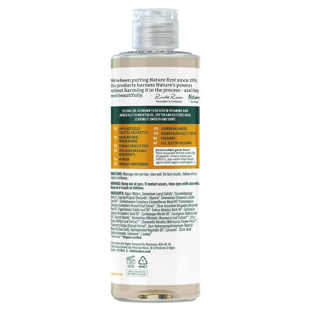 Faith in Nature jojoba shampoo 400ml - British product