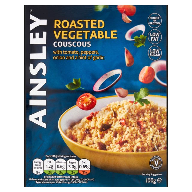 Ainsley Harriott roasted vegetable flavoured couscous mix 100g - British product