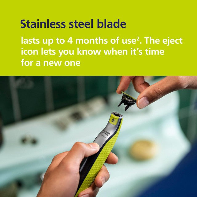 Philips OneBlade Face & Body electric shaver, imported from the UK