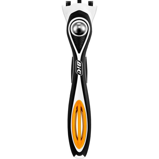 BIC Hybrid 5 Flex men's shaver kit with 10 refills - British product