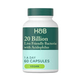 Holland & Barrett 20 billion probiotic capsules 60 pack, UK version