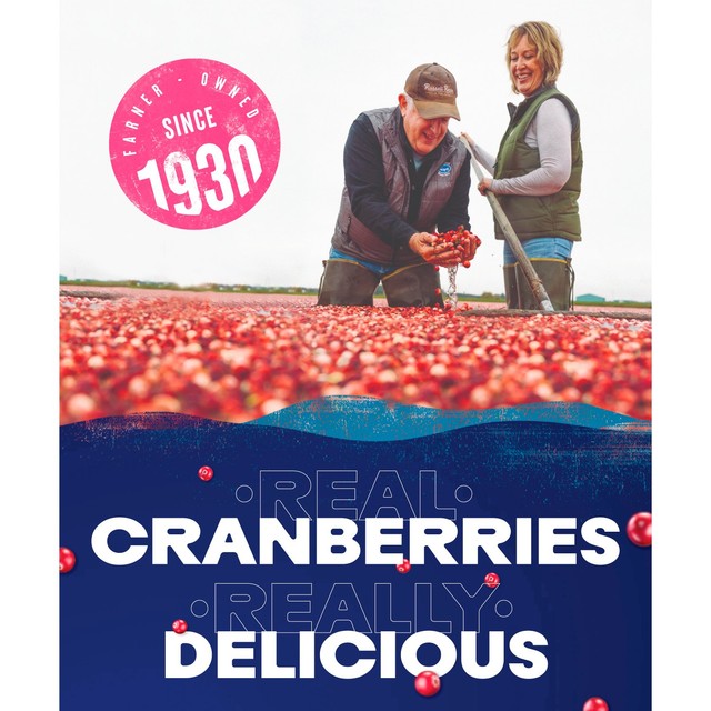 Ocean Spray cranberry raspberry juice drink 1L, imported from the UK