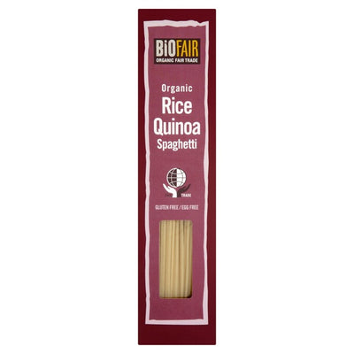 Biofair Organic Fair Trade Rice Quinoa Spaghetti Gluten Free Pasta 250g