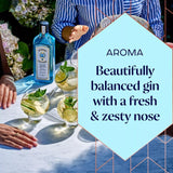 Bombay Sapphire London Dry Gin 1L - British product