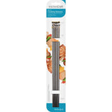 KitchenCraft stainless steel flat sided skewers 30cm, UK version