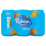 Rubicon Mango Sparkling Soft Drink 6 x 330ml, imported from the UK